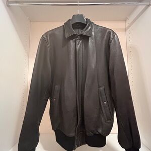 Roots Women’s Black Leather Jacket